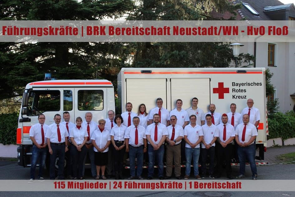 Führungskräfte der Bereitschaft Neustadt/WN